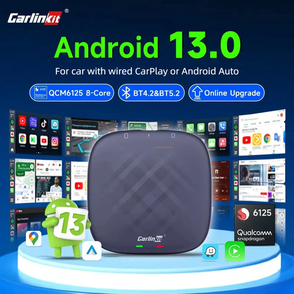 CarPlay Ultimate AI Box — Android 13 Netflix + YouTube + Pose