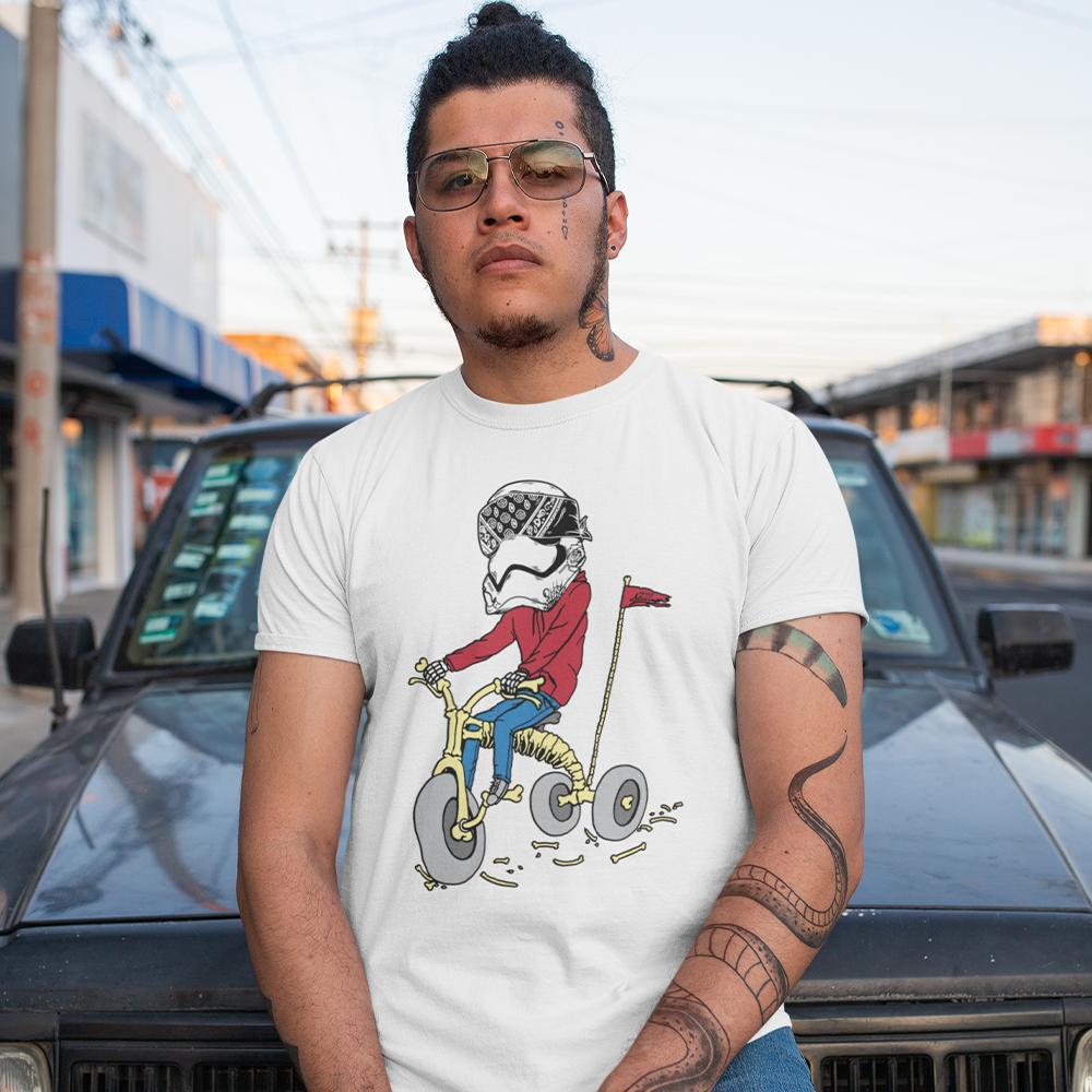 T-Shirt tricycle skull-tooper